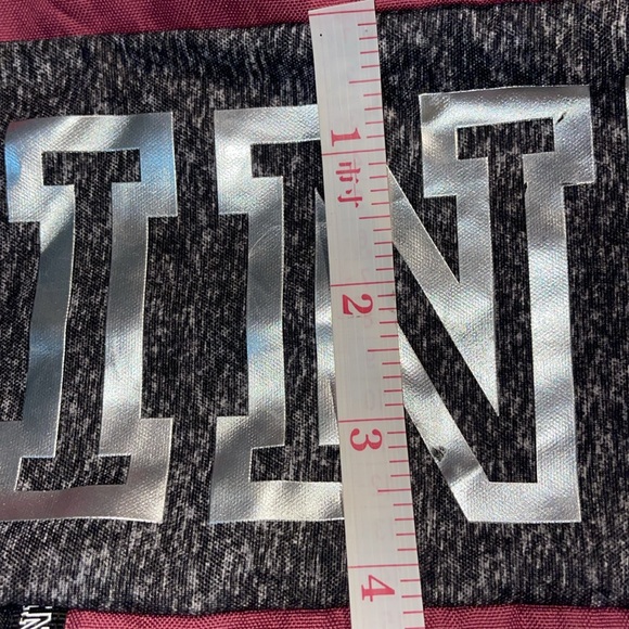 PINK Victoria's Secret Pink and Black Tote with Animal Print Accents - Picture 11 of 13